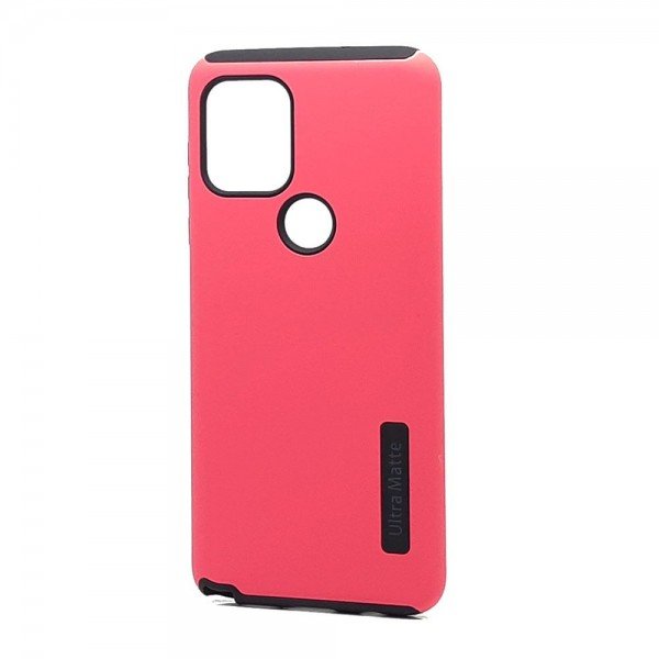 Wholesale Ultra Matte Armor Hybrid Case for Motorola Moto G Stylus 5G 2021 (Hot Pink)